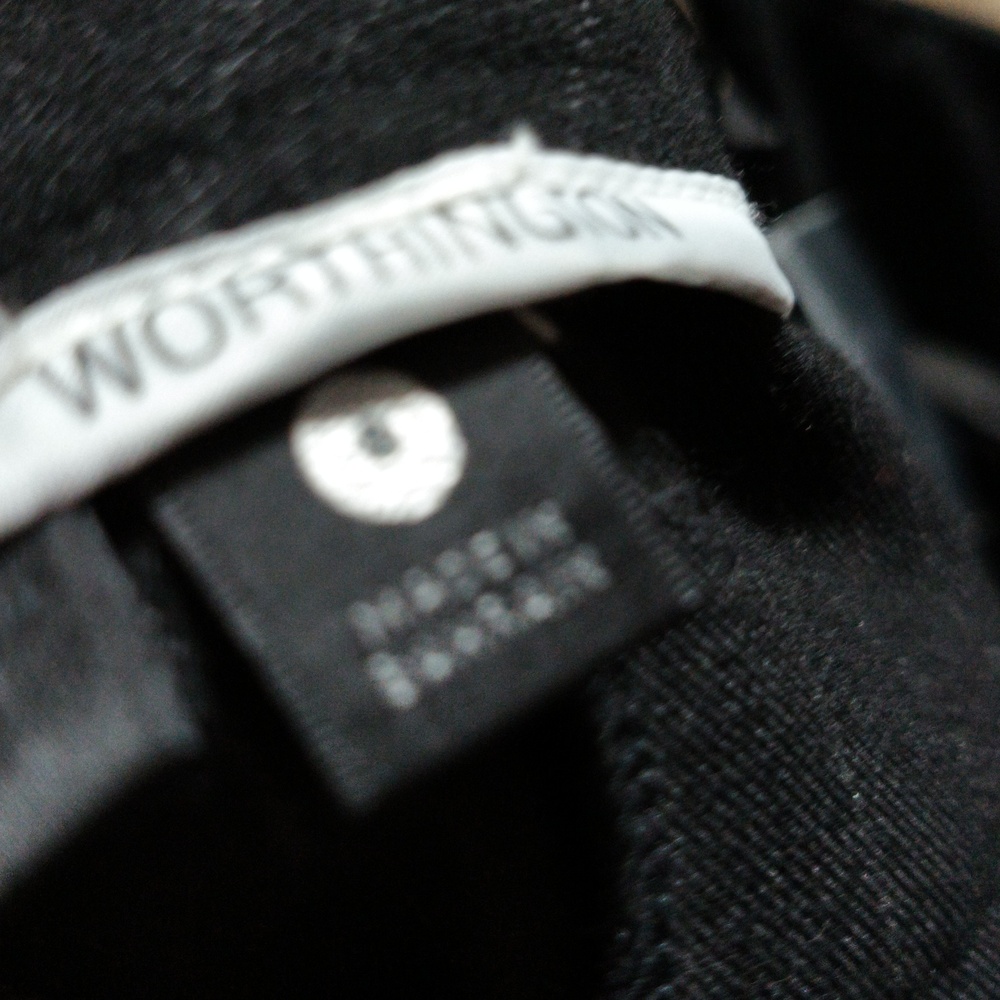 Worthington Pinstripe Modern Fit Trousers - Picture 6 of 6